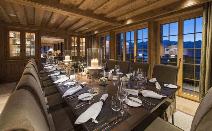 Chalet Chouqui, Verbier, Dining Room